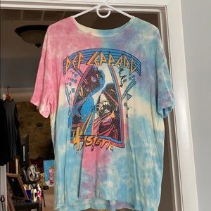 Tie-dye band tee - Size XL- NWOT